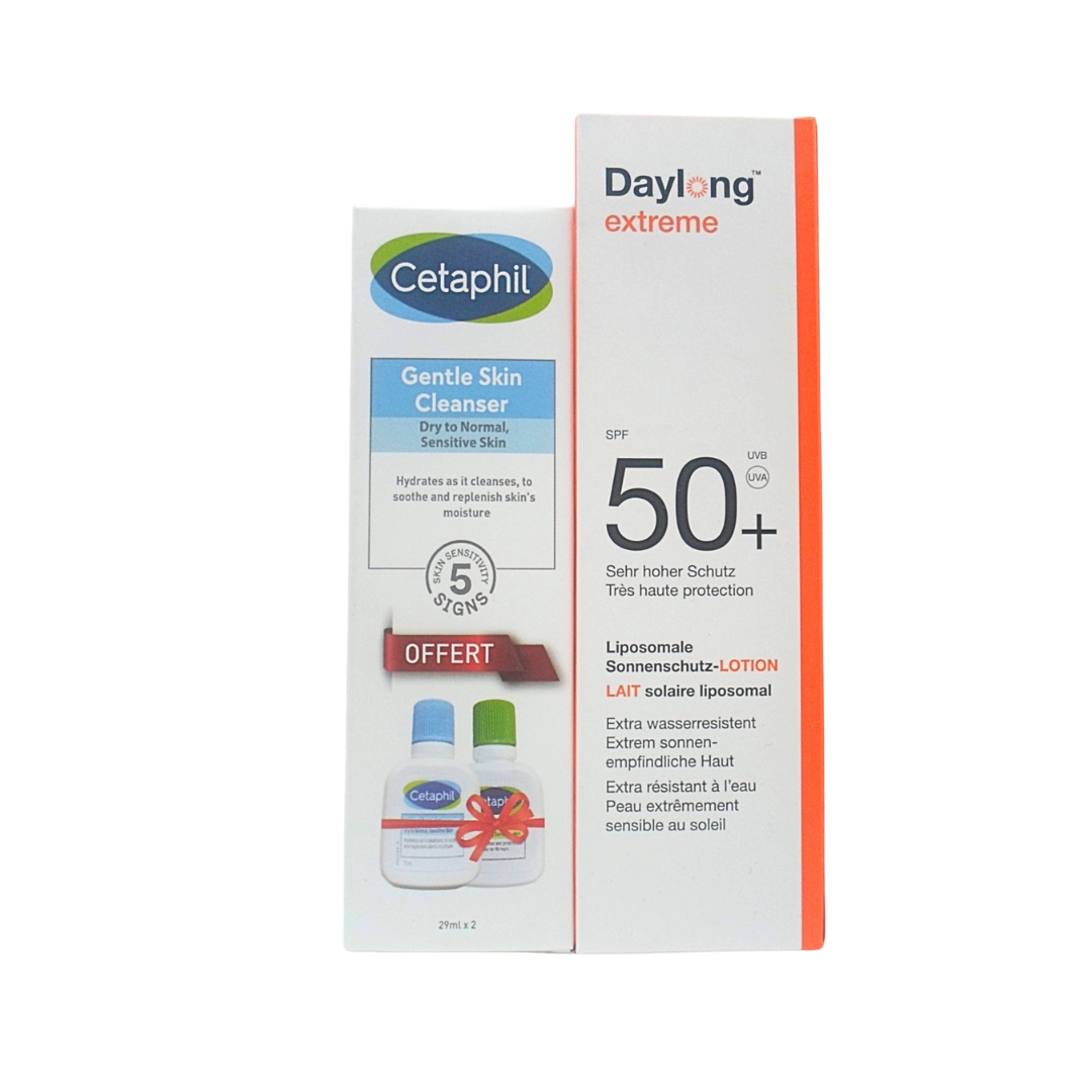 Daylong-50-Extreme-100mlCetaphil-lotion-Clenser-ECH-pack-1.png Daylong 50+ Extreme 100ml+Cetaphil Lotion & Cleanser Mini pack – Image 1