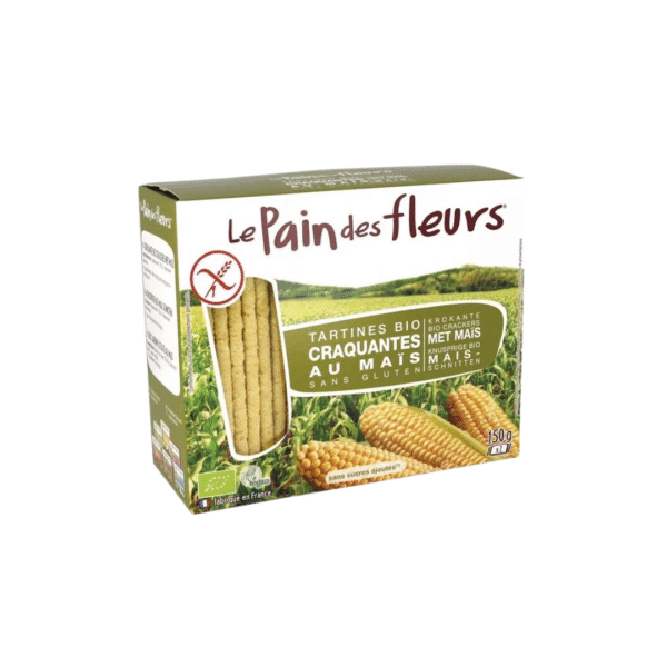 LE PAIN DES FLEURS TARTINE CRAQUENTE MAïS RIZ150G
