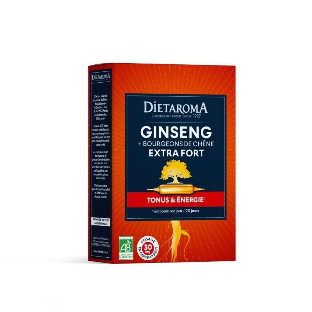 Dietaroma-Ginseng-gelee-royale-20-ampoules-1.jpg Dietaroma Ginseng & Gelee Eoyale 20 Ampoules – Image 1