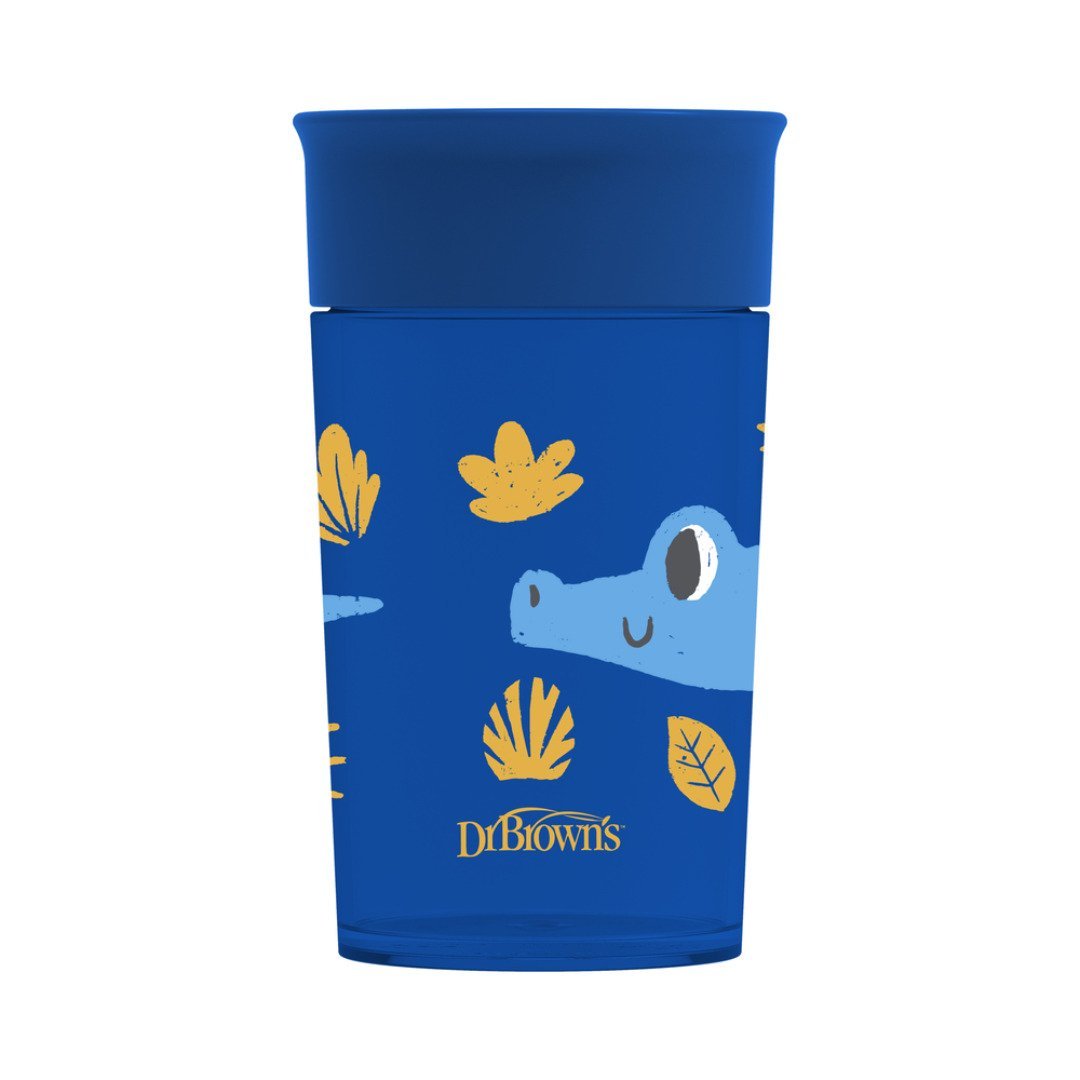 Dr-Browns-Goblet-blue-300ml.jpg Dr Brown’s Cheers 360° cup bleu 300 ml – Image 1