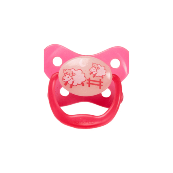 Dr Brown&rsquo;s Sucette Butterfly Shield Pink 6-18m