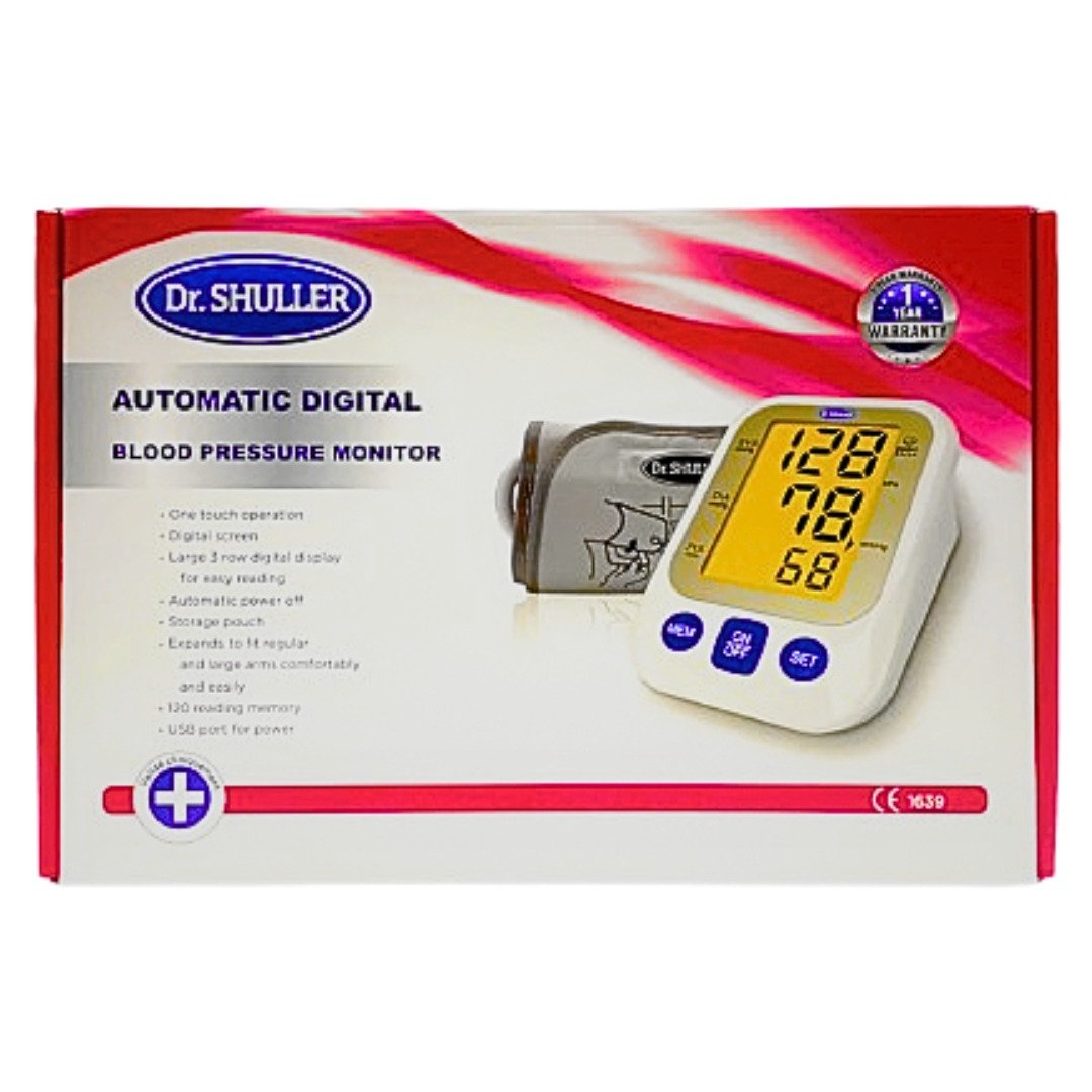 Dr.Shuller-Tensiometre-Rouge-Automatic-Digital Dr.Shuller Tensiometre Rouge Automatic Digital – Image 1