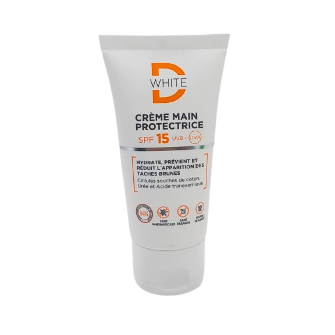 Dwhite-Creme-Main-Protectrice-spf15-50ml Dwhite Creme Main Protectrice spf15 50ml – Image 1