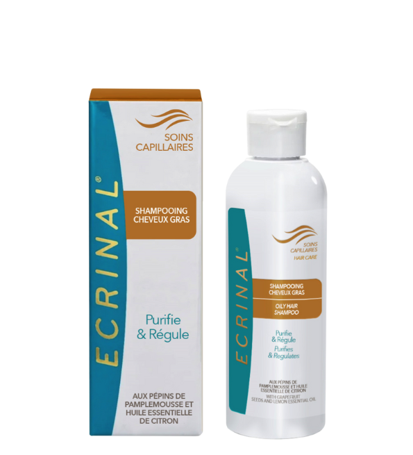 Ecrinal-Shampooing-Cheveux-Gras200ml-1.png Ecrinal Shampooing Cheveux Gras 200ml – Image 1