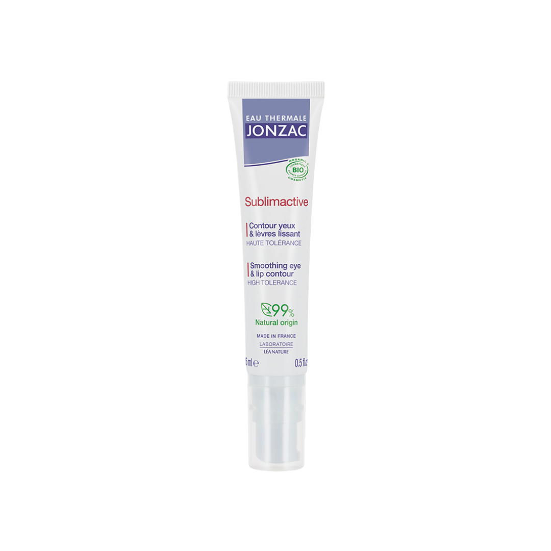 Elba-lait-bronzant-protecteur-spf30-100ml-2025-04-28T153853.279.png Jonzac Sublimactive Contour Yeux & Levres Lissant 15ml – Image 1