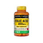 Mason Natural Folic Acid 400mg 100 tablets