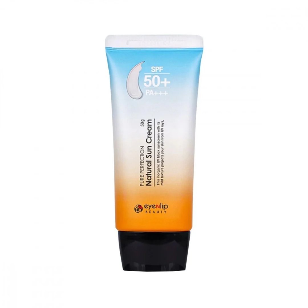 Eyenlip-Pure-perfection-Natural-sun-cream-spf50-50g-1.jpg Eyenlip Pure Perfection Natural Sun Cream Spf50+ 50g – Image 1