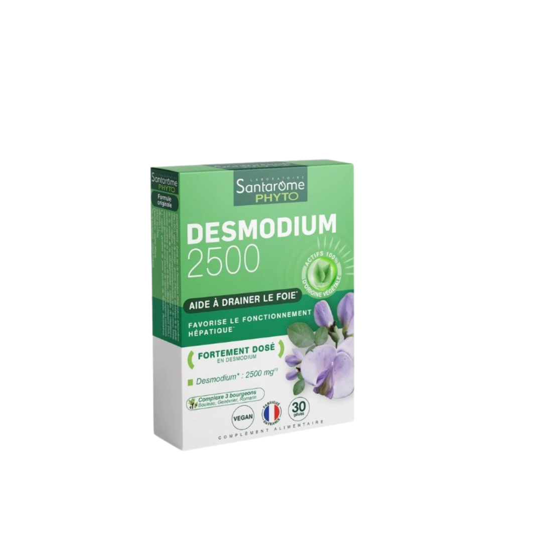 Feel-Beautiful-Beauty-Collagen-du-laboratoire-Purasana-est-un-complement-alimentaire-contribuant-a-la-beaute-de-la-peau-des-cheveux-et-a-bonne-sante-des-articulations.-Le-collagene-est-lune-des-5-1.png Santarome Phyto Desmodium 2500 30 Gélules – Image 1