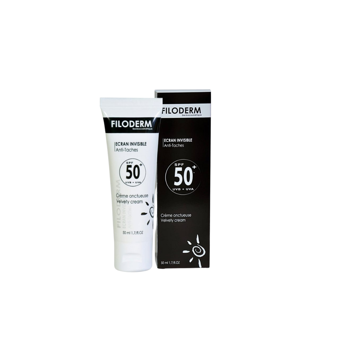 Filoderm-Ecran-invisible-anti-taches-spf50-50ml-1.png Filoderm Ecran Invisible Anti-taches Spf50+ 50ml – Image 1