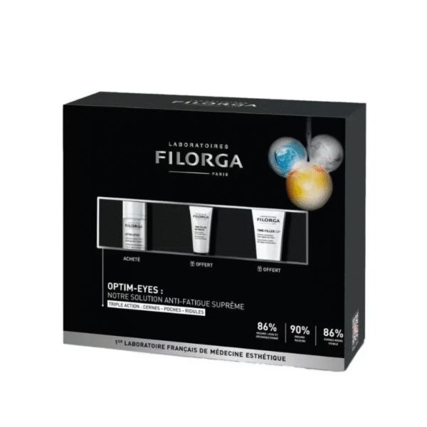 Filorga Optim-Eyes 15ml + Ncef Intensive Serum + Time-Filler Creme Coffret