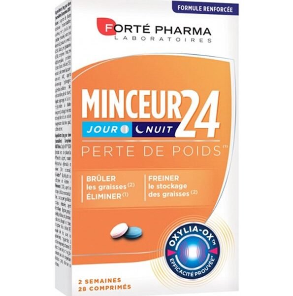 Forté Pharma Minceur 24 Fort Jour et Nuit – 28 Comprimés
