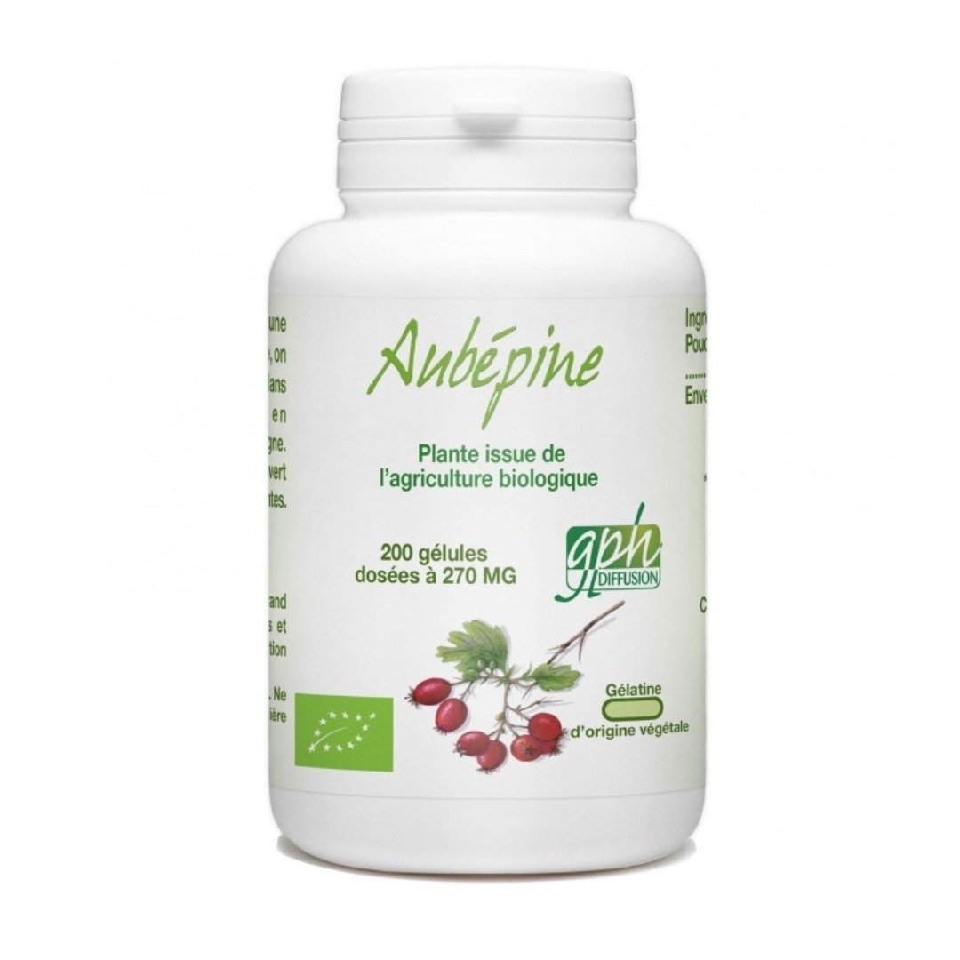 GPH-Aubepine-200-gelules.jpg GPH Aubepine 200 Gelules – Image 1