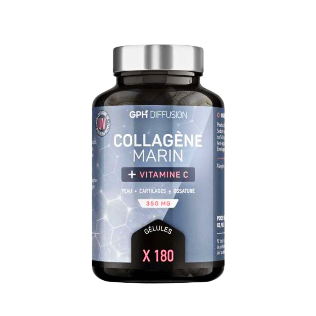 GPH-Collagene-Marinevitamine-C-180gelules-350mg.png GPH Collagene Marine+vitamine C 180gelules 350mg – Image 1