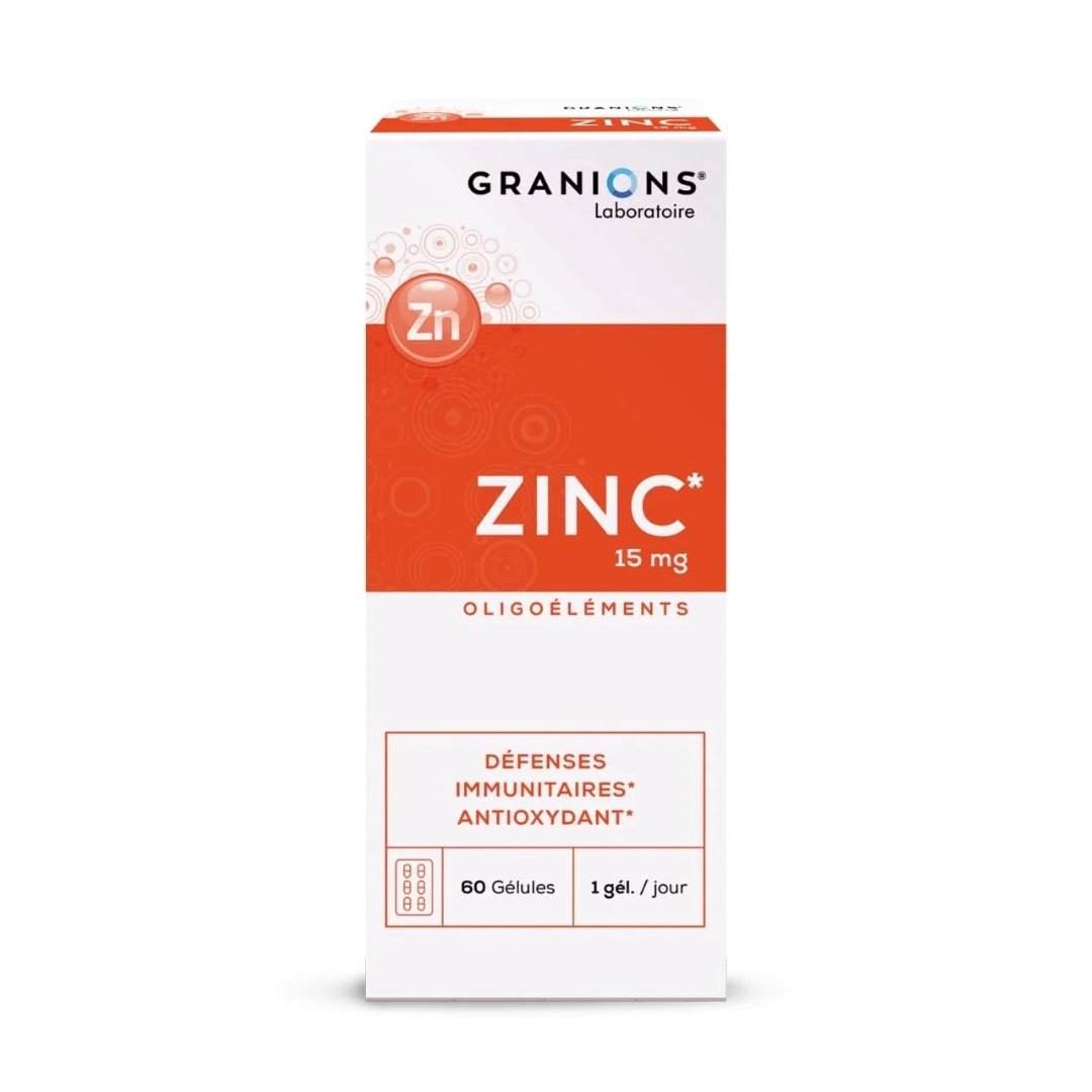 GRANIONS-Zinc-15mg-B60-Gelules-1.jpg GRANIONS Zinc 15mg B60 Gelules – Image 1