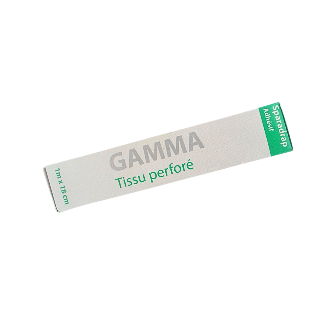 Gamma-sparadrap-adhesif-Blanc-1m18cm-1.png Gamma Sparadrap Adhesif Blanc 1m X 18cm – Image 1