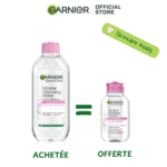 Garnier Eau Micellaire Peaux Sensibles 400ml + Eau Micellaire 100ml Offerte