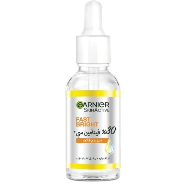 Garnier SkinActive Sérum fast bright à la vitamine c booster d&rsquo;éclat30ml