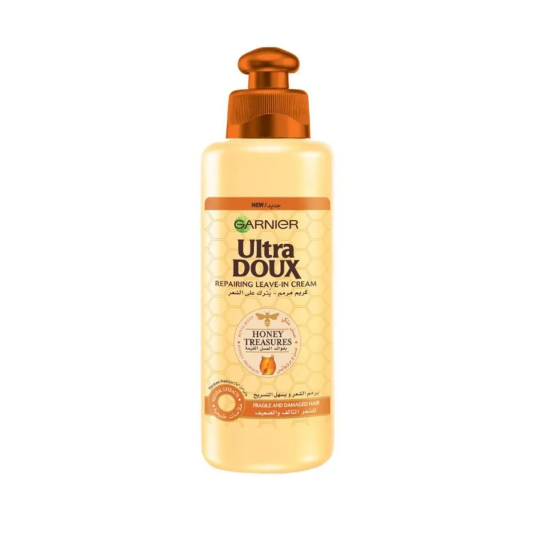 Garnier-Ultra-Doux-Cream-Reconstructing-Tresor-de-Miel-200ml.png Garnier Ultra Doux Cream Reconstructing Tresor de Miel 200ml – Image 1