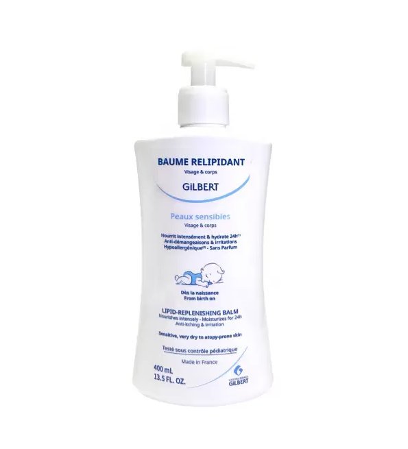 Gilbert-baume-relipidant-bb-400ml.jpg Gilbert Baume Relipidant Bebe 400ml – Image 1