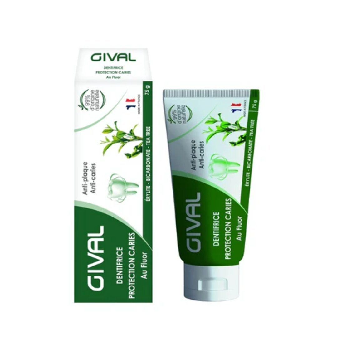 Gival-Dent-Protection-caries-au-fluor-75g-1.jpg Gival Dentifrice Protection Caries Au Fluor 75g – Image 1