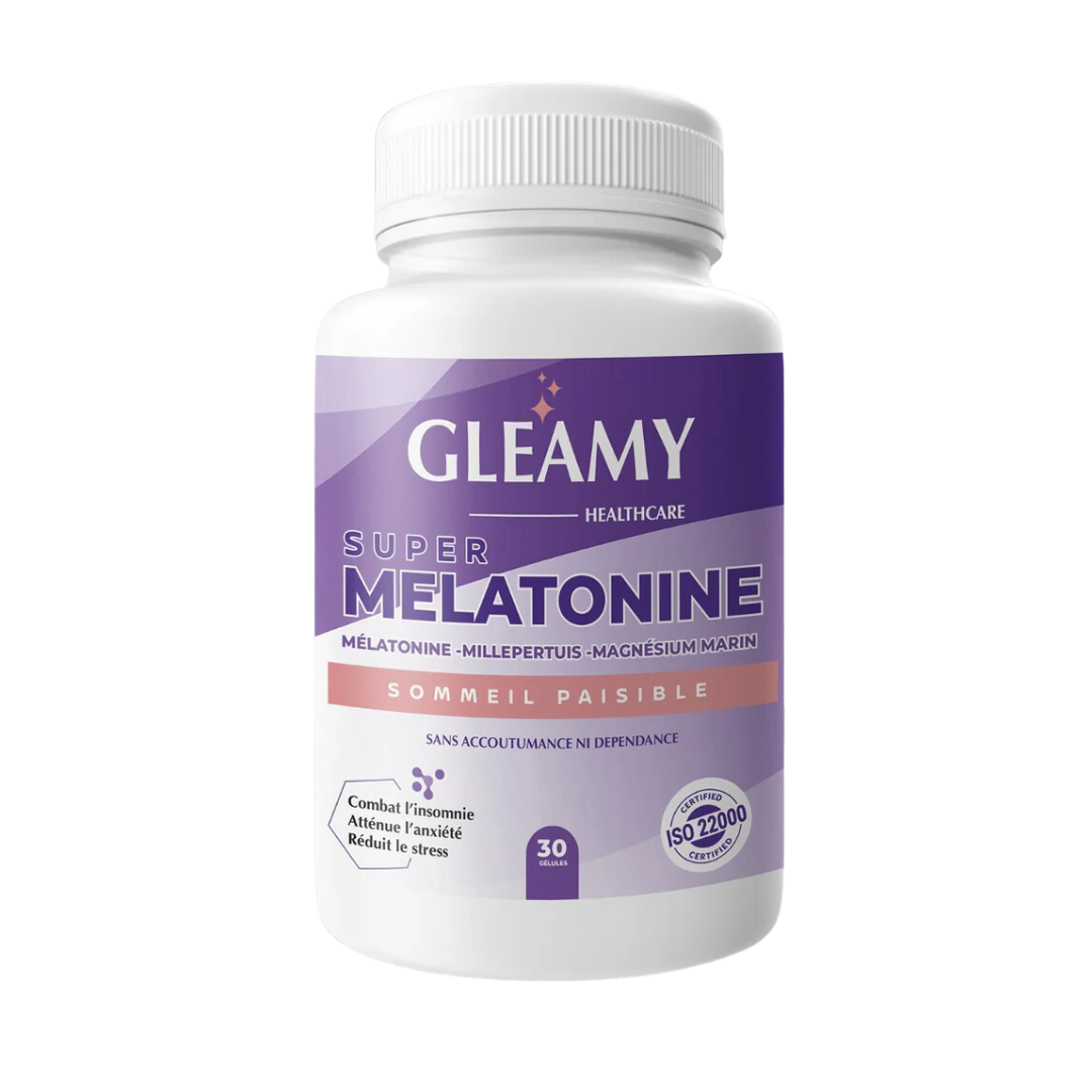 Gleamy-super-Melatonine-30-gelules-1.png Gleamy super Melatonine 30 gelules – Image 1