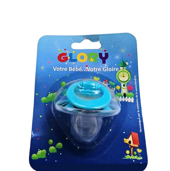Glory Sucette Ronde 2eme Age Couvercle +6m