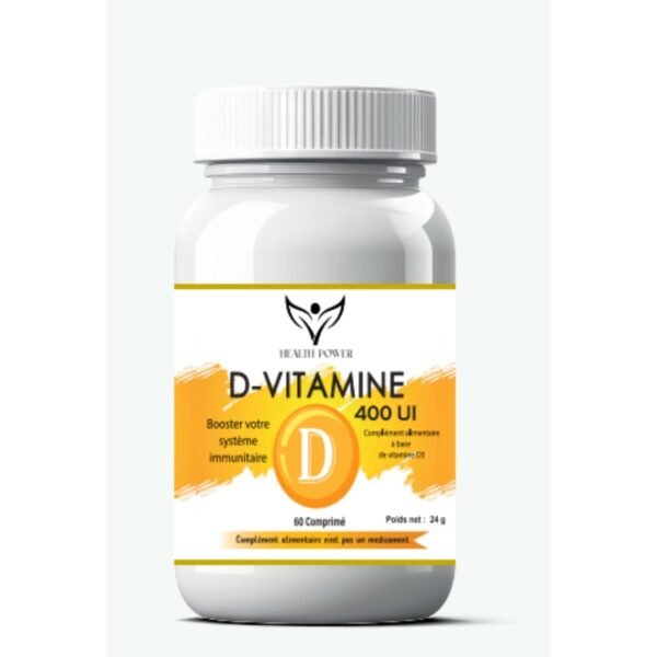 Health Power D-Vitamine 400UI 60 Comprimes