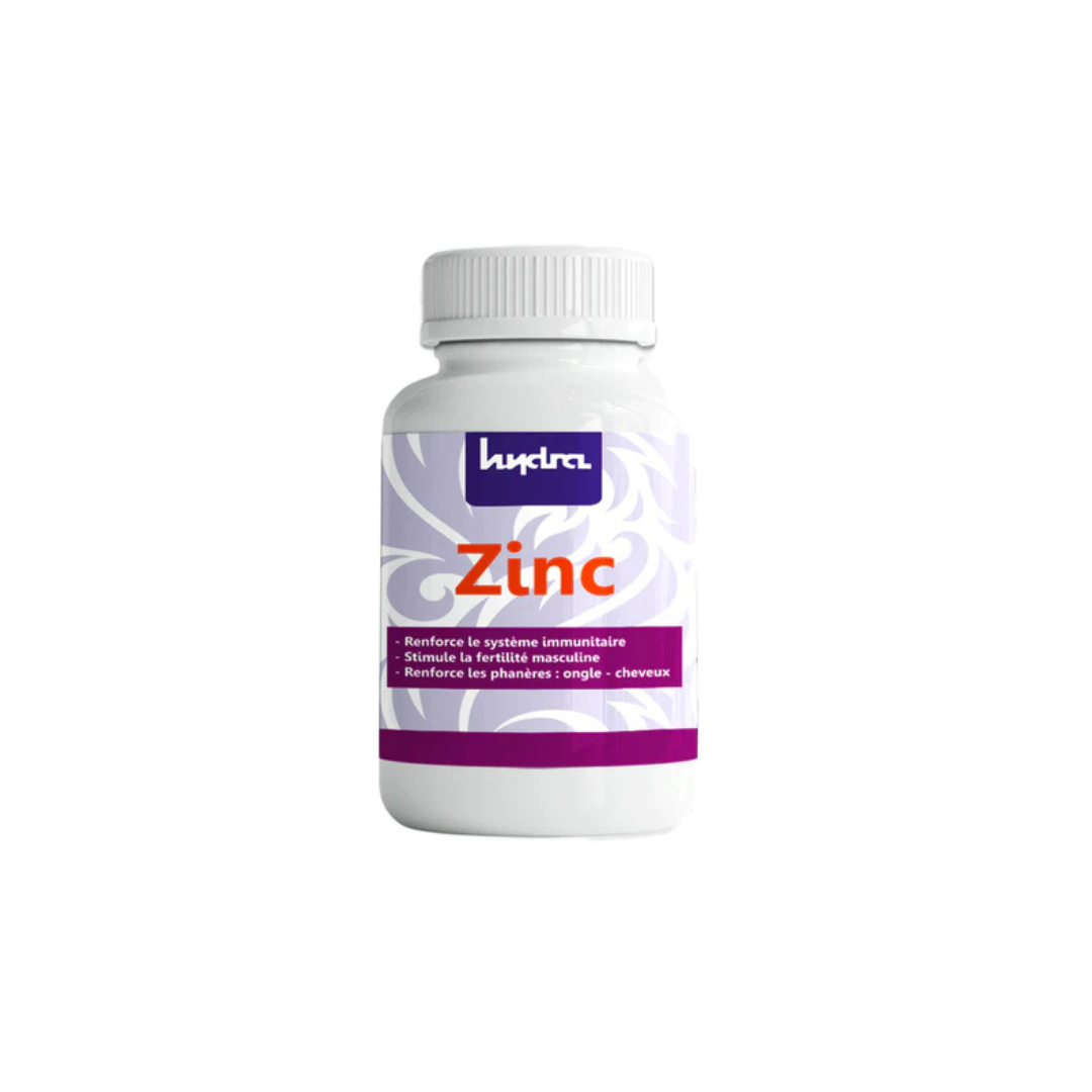 Hydra-phyts-zinc-60cps.png Hydra Plus Zinc 60 Comprimes – Image 1