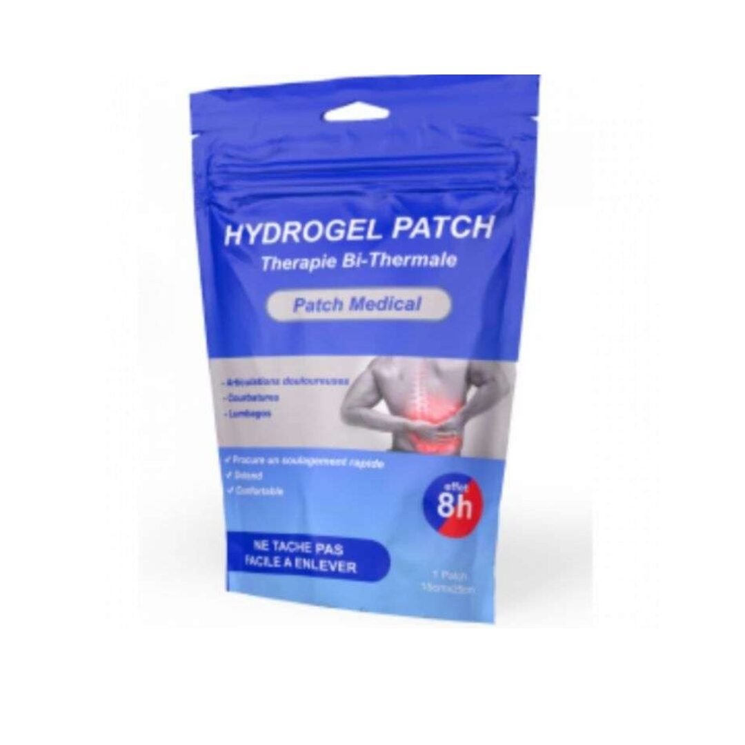 Hydrogel-patch-Medical-Gm-15cm25cm-bte-de-5-unite.jpg Hydrogel Patch Medical Gm 15cm*25cm Bte de 5 unite – Image 1