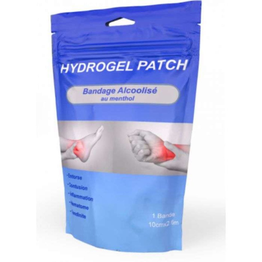 Hydrogel-patch-bandage-alcoolise-10cm2.6m.jpg Hydrogel Patch Bandage Alcoolise 10cm*2.6m – Image 1