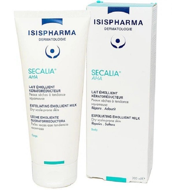 IsisPharma-Secalia-Aha-Lait-emollient-keratoreducteur-200ml.jpg ISISPHARMA SECALIA AHA Lait émollient Kératoréducteur 200ml – Image 1