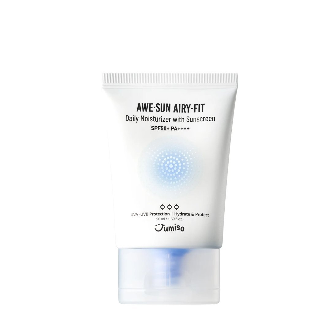 Jumiso-Awe-Sun-Airy-Fit-Daily-Moisturiez-sunscreen-spf50-50ml-1.jpg Jumiso Awe – Sun Airy – Fit Daily Moisturiez Sunscreen spf50+ 50ml – Image 1