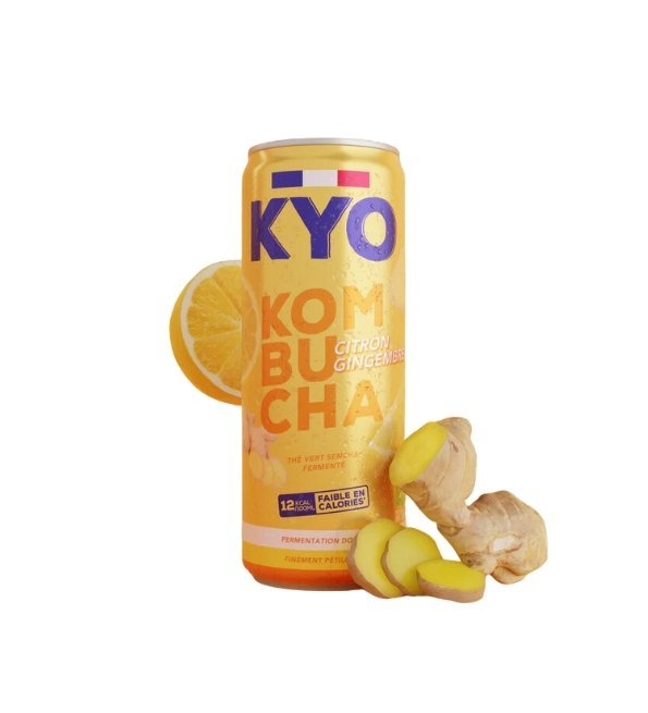 KYO-KOMBUCHA-CITRON-GINGEMBRE-330ML-1.jpg KYO KOMBUCHA CANETTE CITRON GINGEMBRE 330ML – Image 1