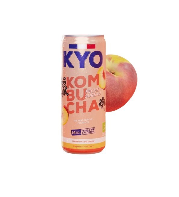 KYO-KOMBUCHA-PECHE-SUREAU-330ML-1.jpg KYO KOMBUCHA CANETTE PECHE SUREAU 330ML – Image 1
