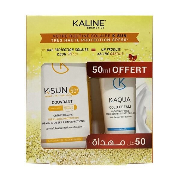 Kaline Ecran Couvrant 50+ Cold Cream Pack