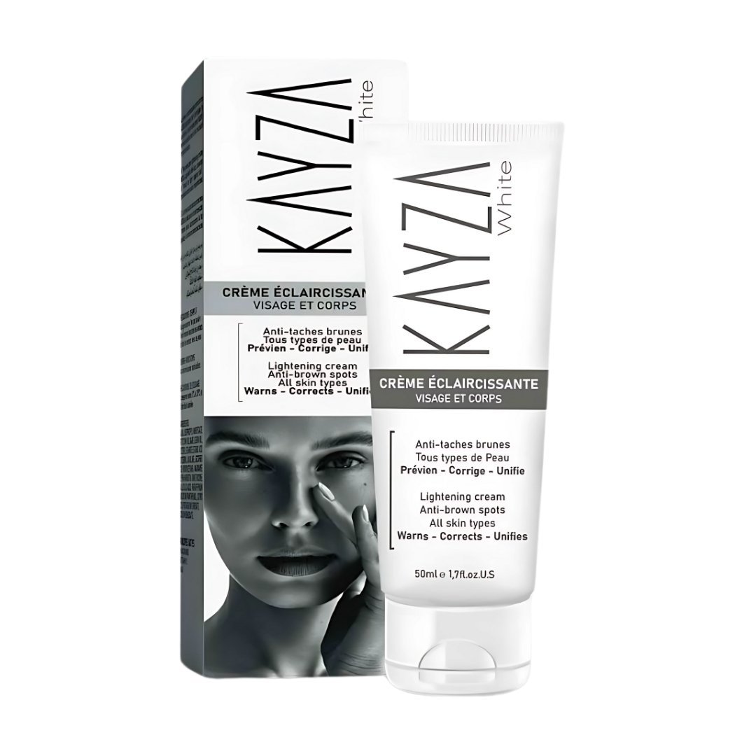 Kayza-Creme-Eclaircissante-White-50ml-1.jpg Kayza Creme Eclaircissante White 50ml – Image 1