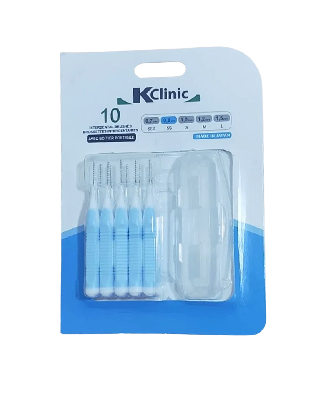 Kin-clinic-brossettes-interdentaire-0.8mm-10unites-1.png Kin Clinic Brossettes Interdentaire 0.8 mm 10 Unites – Image 1