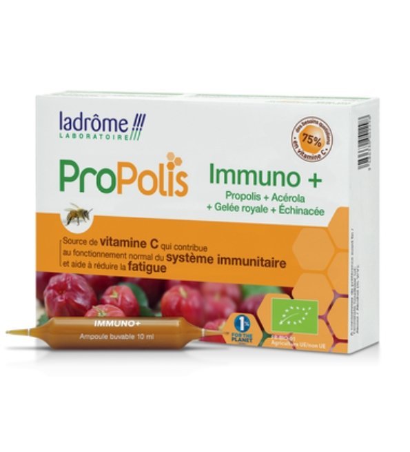 LADROME-PROPOLIS-IMMUNO-20-AMP-1.jpg LADROME PROPOLIS & IMMUNO+ 20 AMPOULES – Image 1