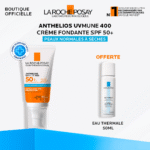 La Roche Posay Anthelios Creme Fondante UVMUNE 400 50ml + Eau Thermale 50ml Offerte