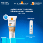 La Roche Posay Anthelios Creme Fondante Teinte UVMUNE 400 50ml+Eau Thermale 50ml Pack