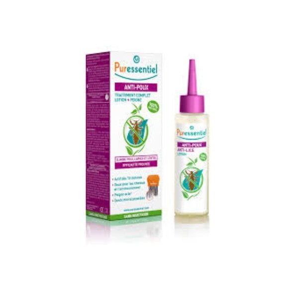 Puressentiel Anti-poux Lotion Traitante format familial  – tube de 200 ml