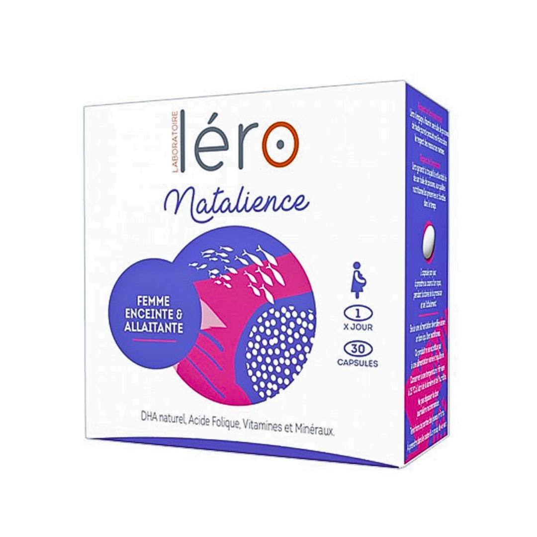 Lero-Natalience-Grossesse-amp-Allaitement-30-Capsules.png Léro Natalience Grossesse & Allaitement – 30 Capsules – Image 1