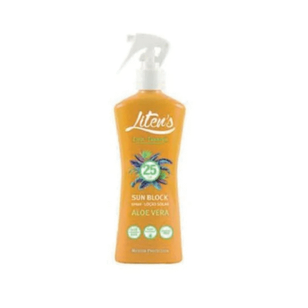 Liten&rsquo;s Lait Solaire Aloe Vera Spray Spf25 250ml