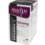 Maelys Ginseng et Vitamine C – 30 Gélules