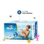 Magics Culottes de bain – Taille S (3-8kg) – Sachet de12 Pièces