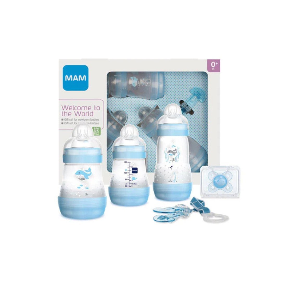 Mam-Duo-World-set-0m-Biberon-Gm-PmAttache-SucSuc-0m.jpg Mam Duo World set +0m Biberon + Attache Sucette + Sucette +0m – Image 1