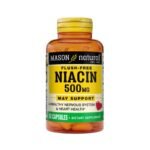 Mason Natural Flush-free Niacin 500mg 60 capsules 1499-60
