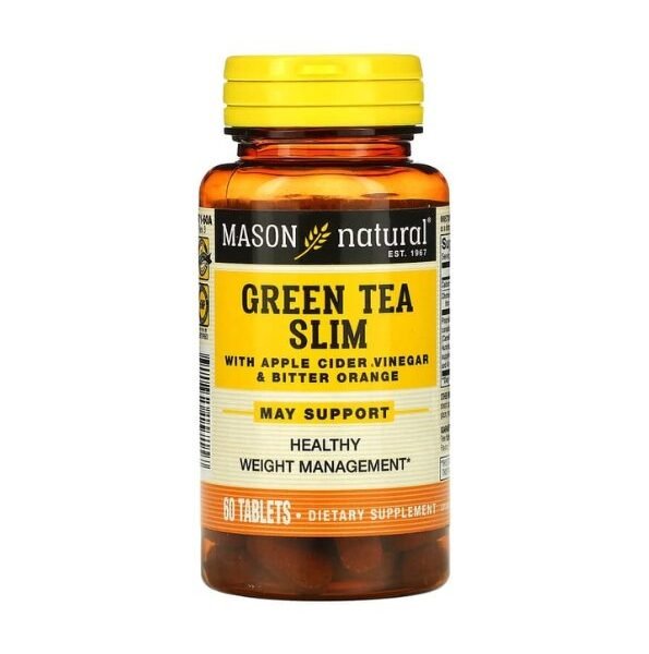 Mason Natural Green Tea EGCG – Slim 60 Tablets 1571-60A