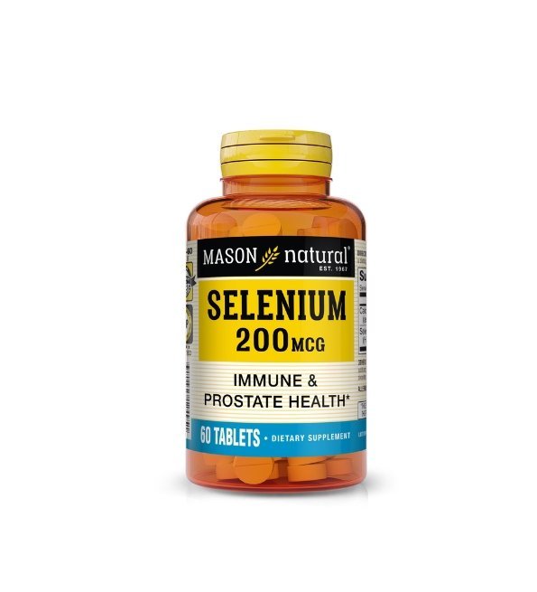 Mason-Natural-selenium-60-tablets-1.jpg Mason Natural Selenium 60 Tablets – Image 1
