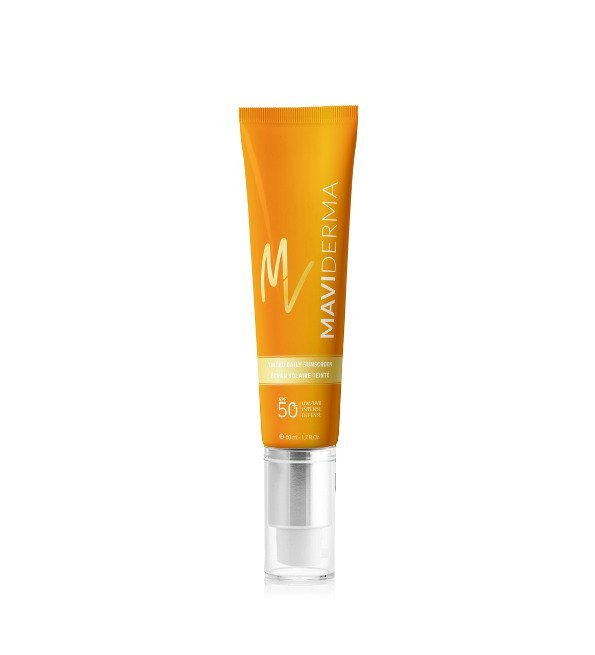 Maviderma-Ecran-solaire-Teinte-spf50-50ml.jpg Maviderma Ecran Solaire Teinte Spf50+ 50ml – Image 1